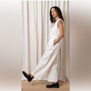 Ali Golden Slit-Back Jumper